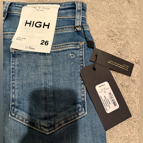 Nina Light Blue Denim Jeans - Picture 3 of 3
